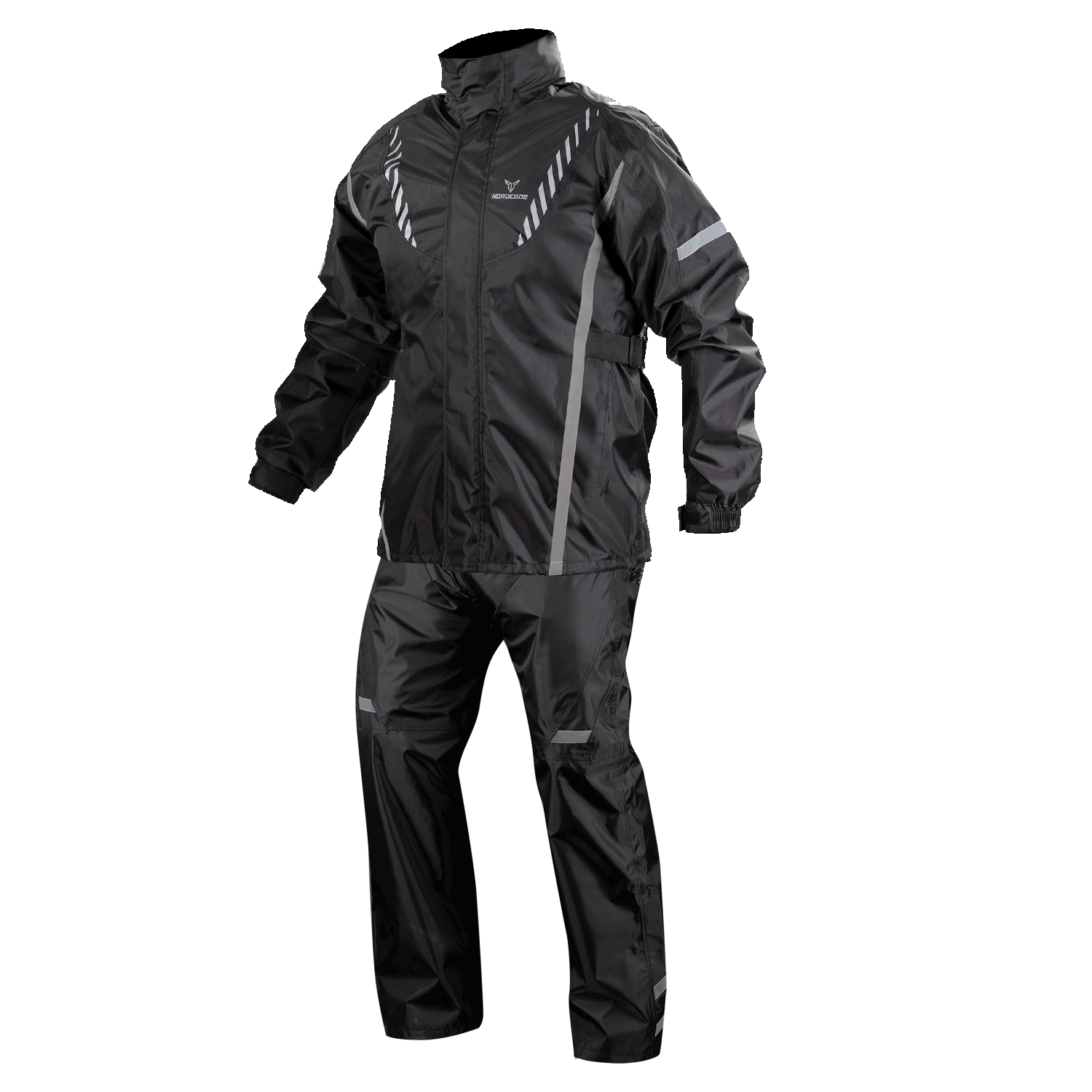 ΑΔΙΑΒΡΟΧΟ ΣΕΤ NORDCODE RAINSUIT WAVE ΜΑΥΡΟ
