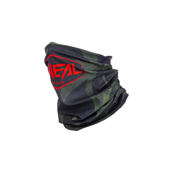 ΦΟΥΛΑΡΙ TUBE ONEAL NECKWARMER COVERT ΜΑΥΡΟ / ΠΡΑΣΙΝΟ