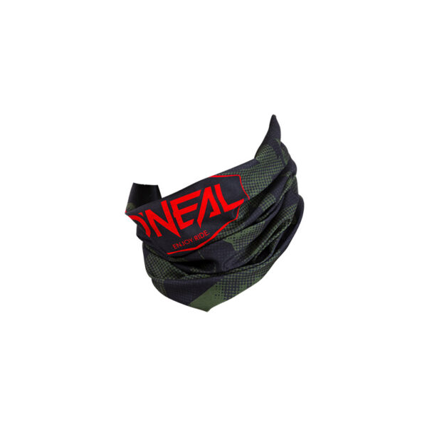 ΦΟΥΛΑΡΙ TUBE ONEAL NECKWARMER COVERT ΜΑΥΡΟ / ΠΡΑΣΙΝΟ