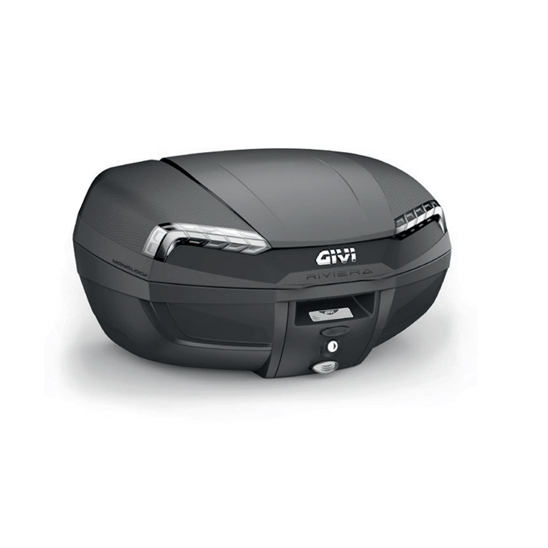ΒΑΛΙΤΣΑ ΚΕΝΤΡΙΚΗ GIVI E46NT RIVIERA MONOLOCK 46LTR ΜΑΥΡΗ