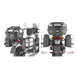 ΒΑΣΕΙΣ ΠΛΑΙΝΩΝ ΒΑΛΙΤΣΩΝ GIVI PL9054 ROYAL ENFIELD HIMALAYAN '21-'23