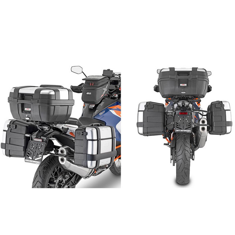 ΒΑΣΕΙΣ ΠΛΑΙΝΩΝ ΒΑΛΙΤΣΩΝ GIVI PLO7713MK KTM 1290 SUPER ADVENTURE R '21