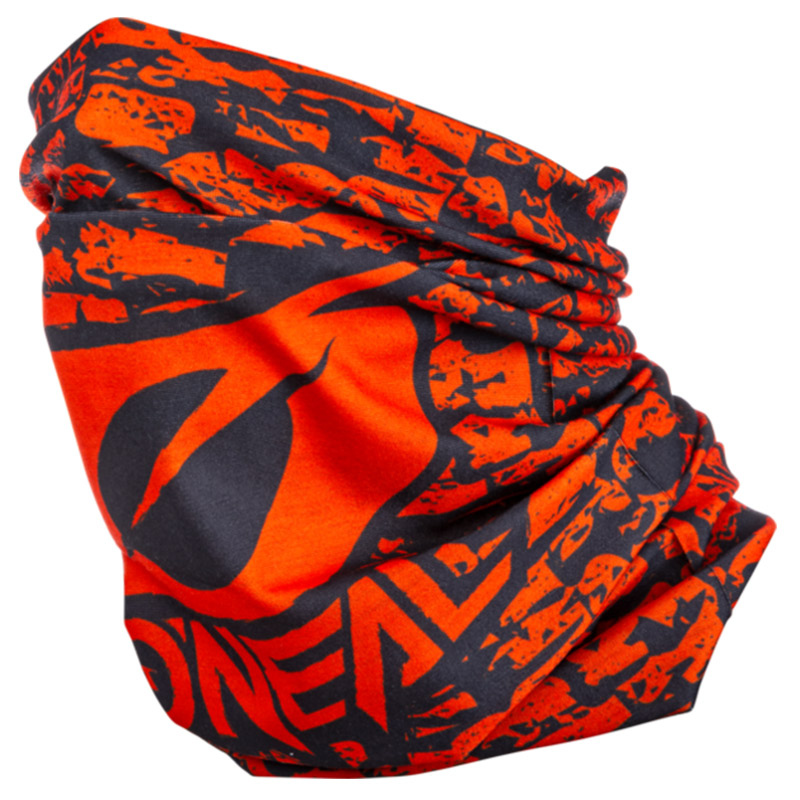 ΦΟΥΛΑΡΙ ONEAL NECKWARMER WALL ΜΑΥΡΟ / ΚΟΚΚΙΝΟ