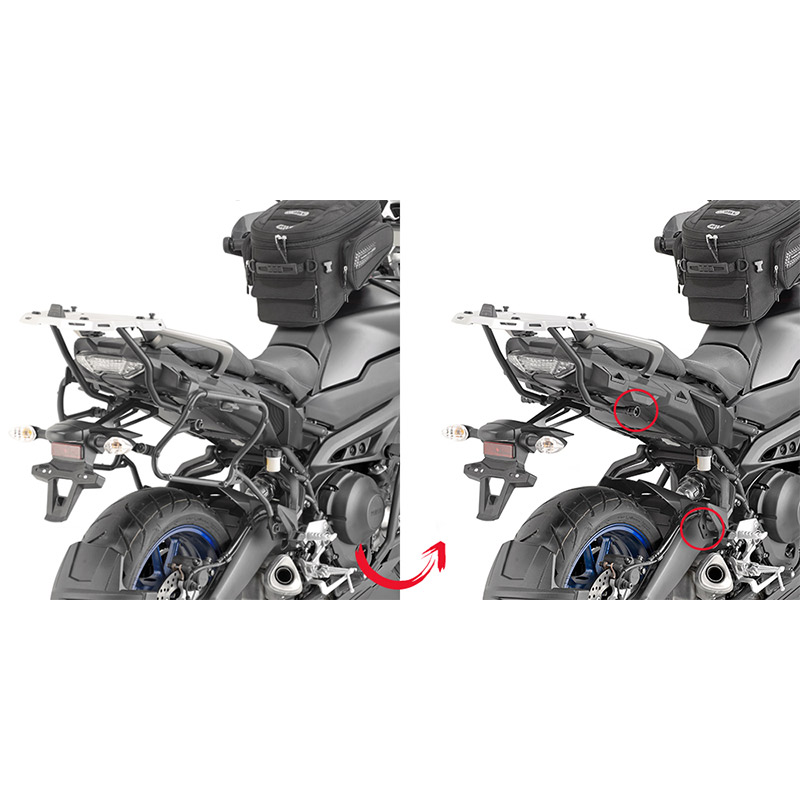 ΒΑΣΕΙΣ ΠΛΑΙΝΩΝ ΒΑΛΙΤΣΩΝ V37 PLXR2139_TRACER 900 / GT 2018 YAMAHA GIVI