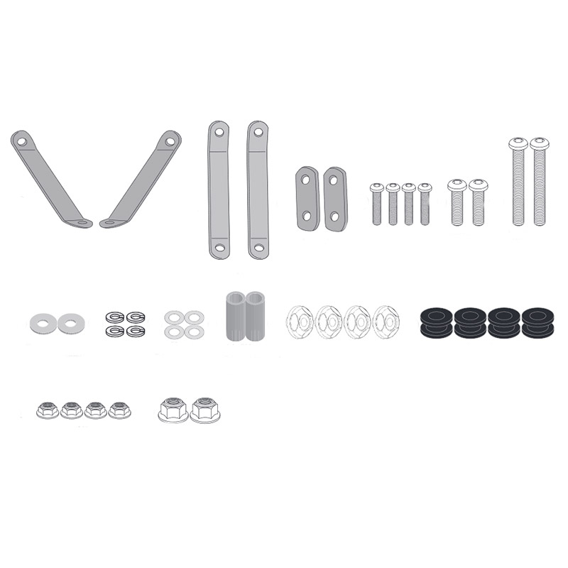 A7062A ΚΙΤ ΓΙΑ ΖΕΛΑΤΙΝΑ FIDDLE 125 EURO 5 (2020) SYM GIVI