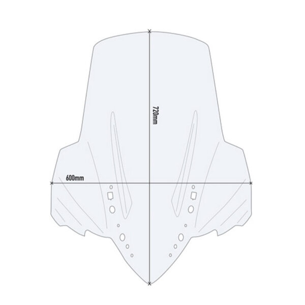ΖΕΛΑΤΙΝΑ GIVI D2149ST YAMAHA TRICITY 300 '20