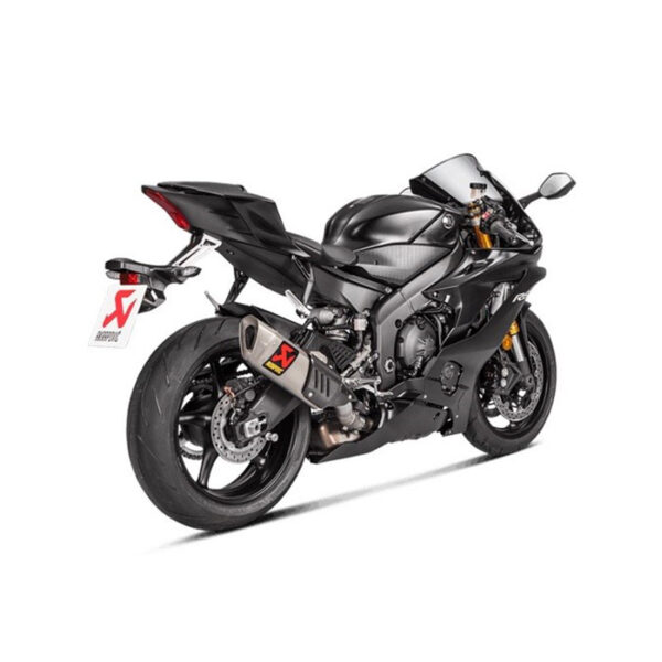ΤΕΛΙΚΟ AKRAPOVIC SLIP-ON LINE ΤΙΤΑΝΙΟΥ _ S-Y6SO12-HAPT _ YZF R6 17-22