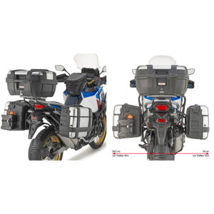 ΒΑΣΕΙΣ ΠΛΑΙΝΩΝ ΒΑΛΙΤΣΩΝ GIVI PLO1178MK HONDA CRF1100L AFRICA TWIN ADV SPORTSS '19-'23