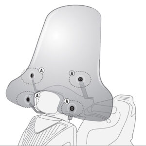 A7053A ΚΙΤ ΓΙΑ ΖΕΛΑΤΙΝΑ SYMPHONY SYM GIVI