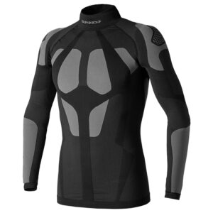 ΜΠΛΟΥΖΑ ΕΣΩΡΟΥΧΟ SPIDI SEAMLESS SHIRT ΜΑΥΡΟ / ΓΚΡΙ 010