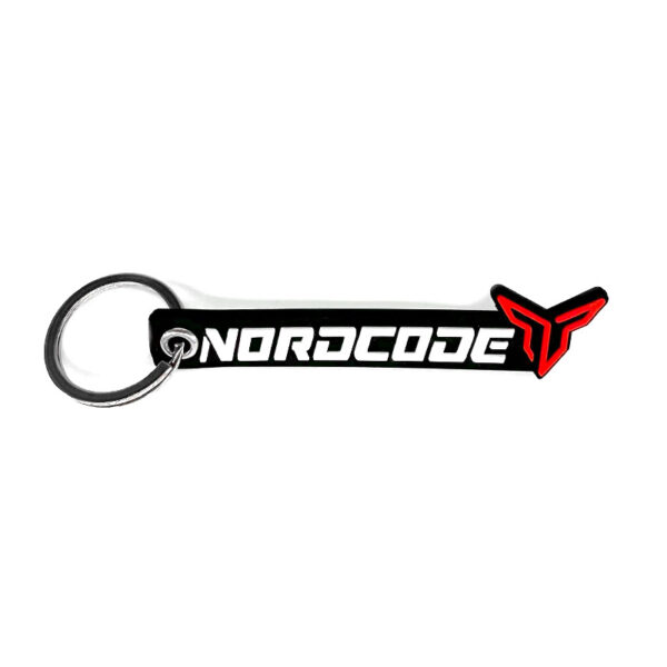 ΜΠΡΕΛΟΚ KEY CHAIN NORDCODE ΑΣΠΡΟ / ΚΟΚΚΙΝΟ