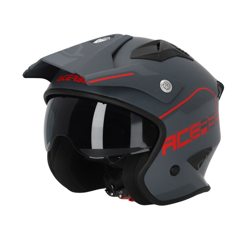 ΚΡΑΝΟΣ ACERBIS JET ARIA 25055.801 ΓΚΡΙ / ΚΟΚΚΙΝΟ