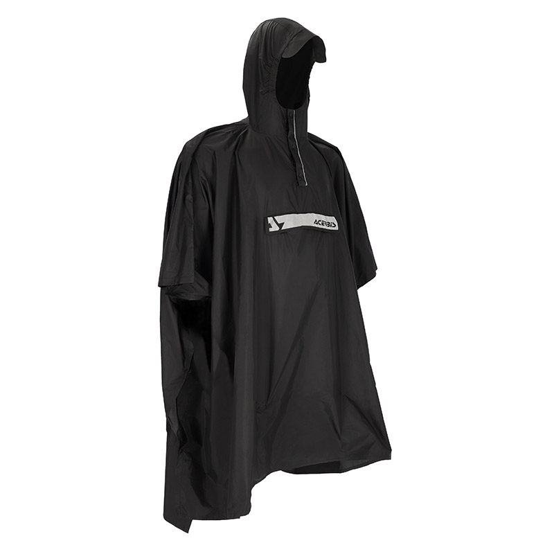 ACERBIS RAIN PONCHO 24921.090 ΜΑΥΡΟ