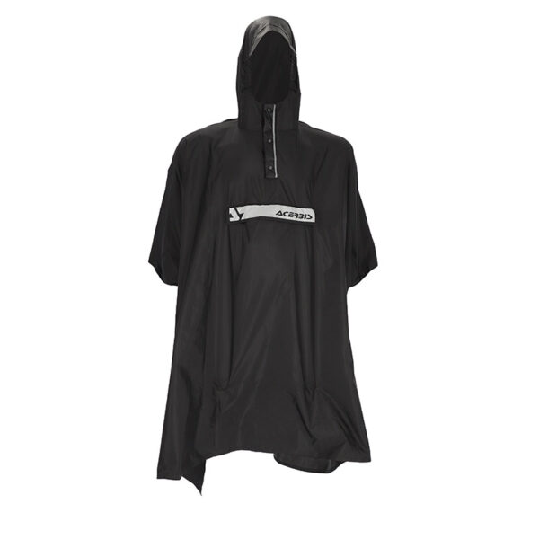 ACERBIS RAIN PONCHO 24921.090 ΜΑΥΡΟ