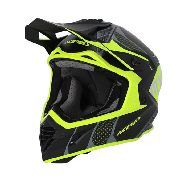 ΚΡΑΝΟΣ ACERBIS X-TRACK 25032.457 ΜΑΥΡΟ / FLUO ΚΙΤΡΙΝΟ