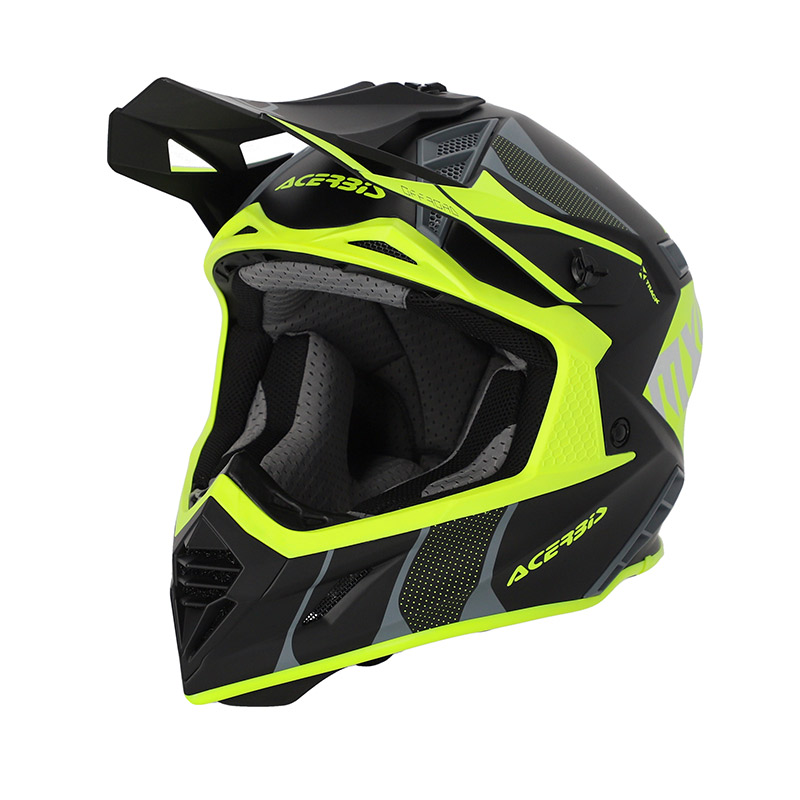 ΚΡΑΝΟΣ ACERBIS X-TRACK 25032.457 ΜΑΥΡΟ / FLUO ΚΙΤΡΙΝΟ