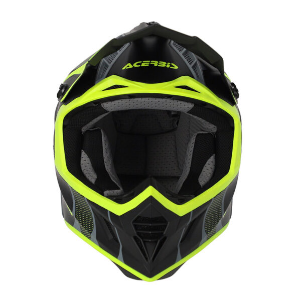 ΚΡΑΝΟΣ ACERBIS X-TRACK 25032.457 ΜΑΥΡΟ / FLUO ΚΙΤΡΙΝΟ