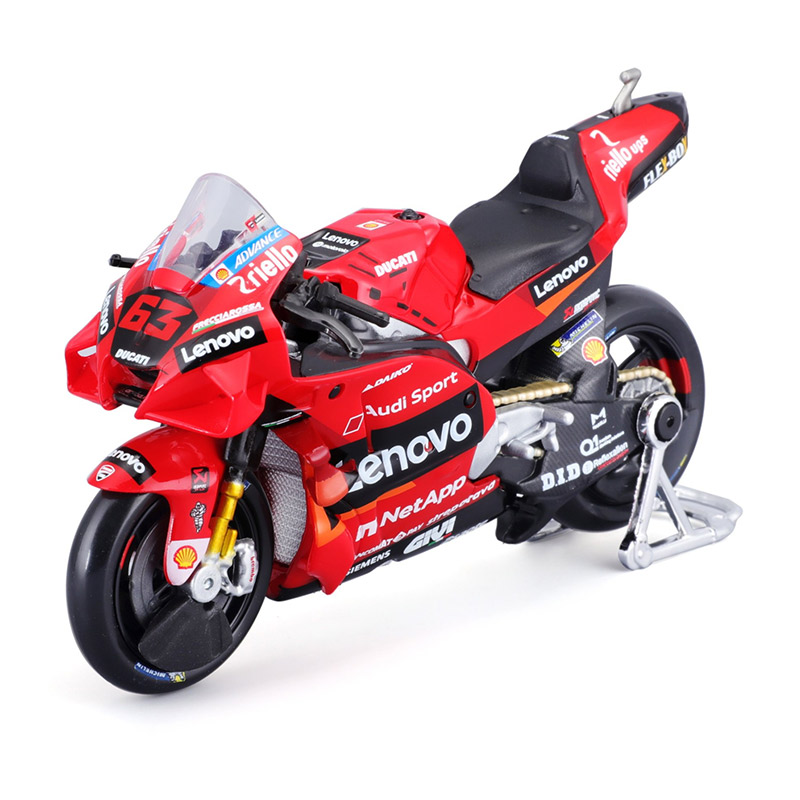 ΔΙΑΚΟΣΜΗΤΙΚΗ ΜΙΝΙΑΤΟΥΡΑ MAISTO MOTO GP DUCATI LENOVO TEAM BAGNAIA 2021 1:18