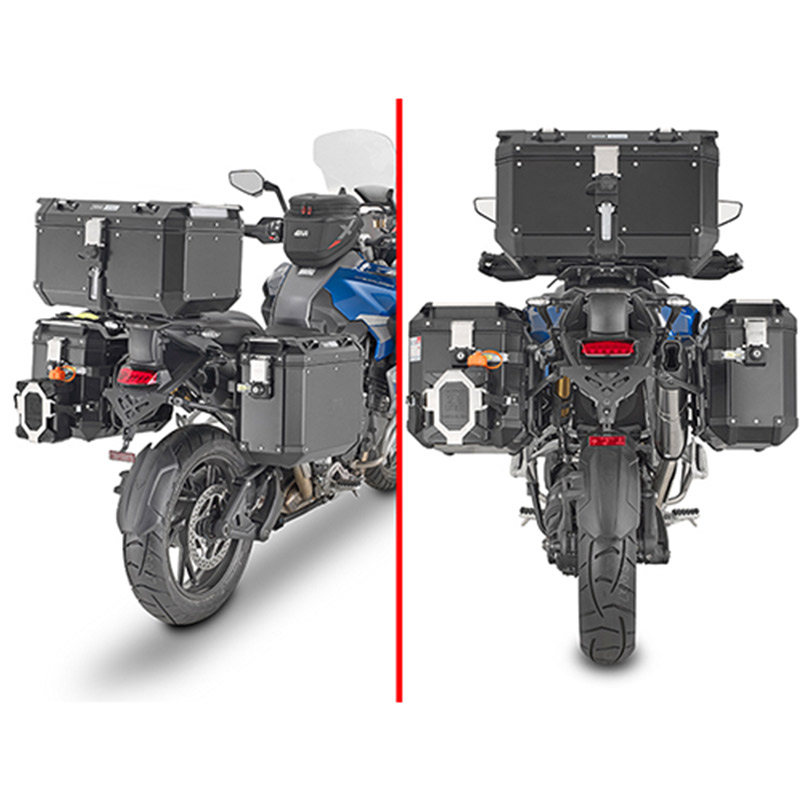 ΒΑΣΕΙΣ ΠΛΑΙΝΩΝ ΒΑΛΙΤΣΩΝ GIVI PLO6423CAM TRIUMPH EXP.1200 GT '22