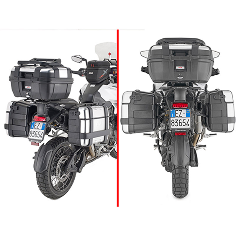 ΒΑΣΕΙΣ ΠΛΑΙΝΩΝ ΒΑΛΙΤΣΩΝ GIVI PLO6423MK TRIUMPH EXP.1200 GT' '22