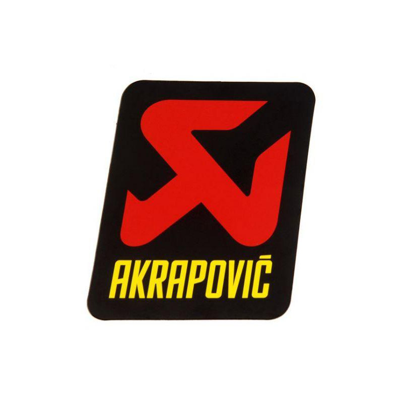 ΑΥΤΟΚΟΛΗΤΑ AKRAPOVIC - P-HST14AL - 65X85MM - HEAT RESISTANT.