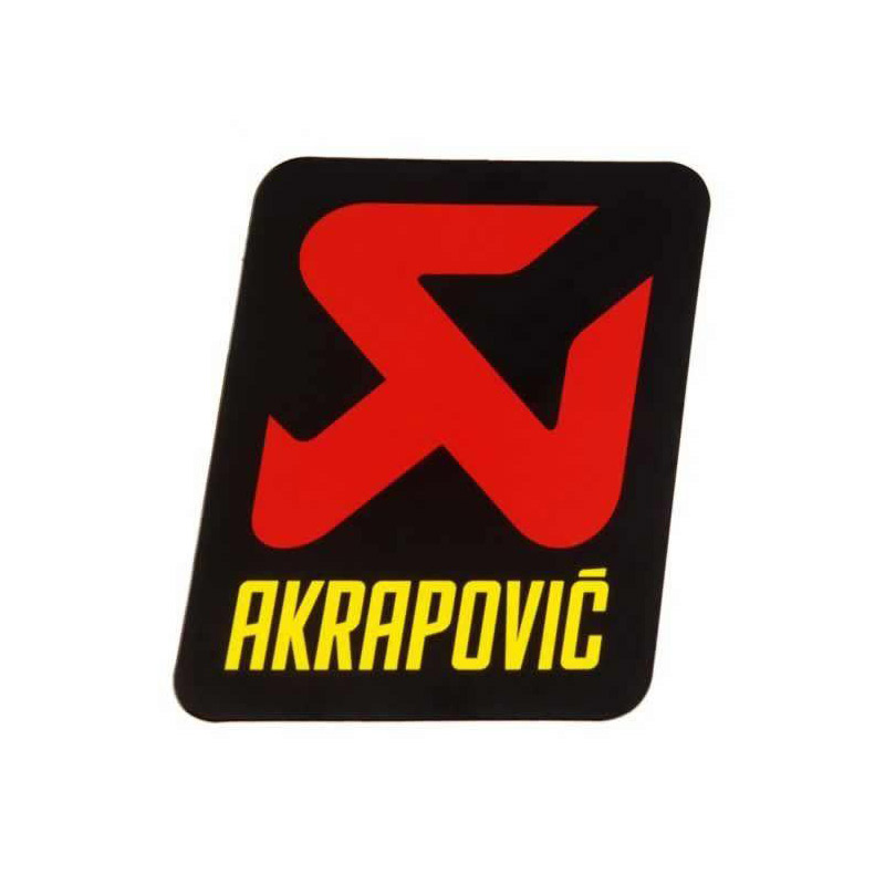 ΑΥΤΟΚΟΛΗΤΑ AKRAPOVIC - P-VST1AL - 75X95MM - HEAT RESISTANT.