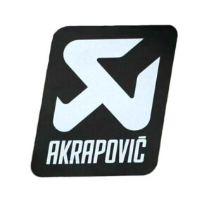 ΑΥΤΟΚΟΛΗΤΟ AKRAPOVIC - P-VST17AL - 60X75MM - HEAT RESISTANT BLACK.