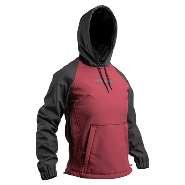 NORDCODE LYNX HOODIE ΓΥΝΑΙΚΕΙΟ ΜΠΟΡΝΤΟ / ΜΑΥΡΟ