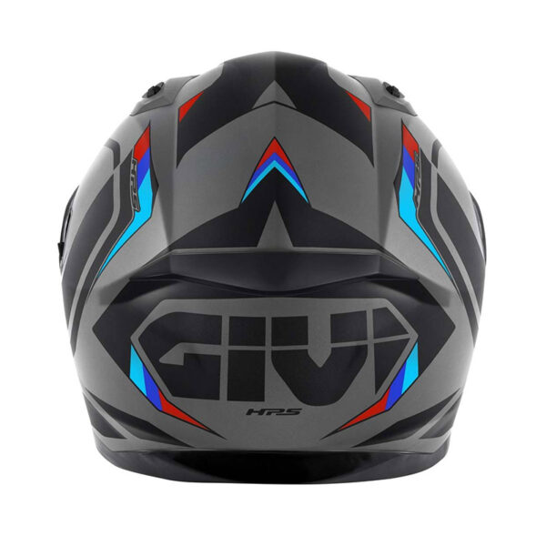 ΚΡΑΝΟΣ GIVI H50.8 MACH1 ΓΚΡΙ / ΜΑΥΡΟ / ΚΟΚΚΙΝΟ
