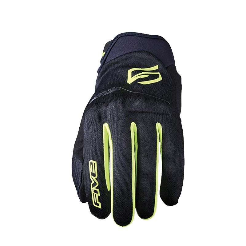 ΓΑΝΤΙΑ FIVE GLOBE EVO ΜΑΥΡΟ / FLUO ΚΙΤΡΙΝΟ
