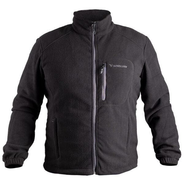 NORDCODE ΖΑΚΕΤΑ HUSKY FLEECE ΜΑΥΡΟ