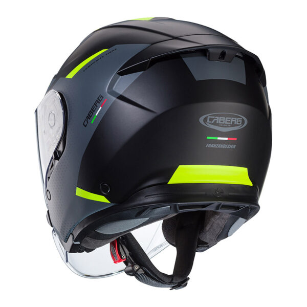 ΚΡΑΝΟΣ CABERG FLYON-II BOSS ΜΑΥΡΟ ΜΑΤ / ΓΚΡΙ / ΚΙΤΡΙΝΟ FLUO