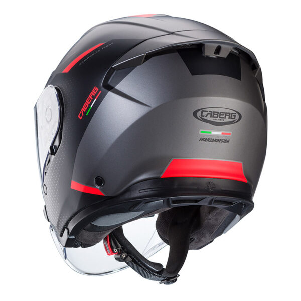 ΚΡΑΝΟΣ CABERG FLYON-II BOSS ΓΚΡΙ ΜΑΤ / ΚΟΚΚΙΝΟ / ΜΑΥΡΟ