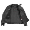 NORDCODE ΜΠΟΥΦΑΝ REBEL ΔΕΡΜΑΤΙΝΟ OVERSIZE ΜΑΥΡΟ