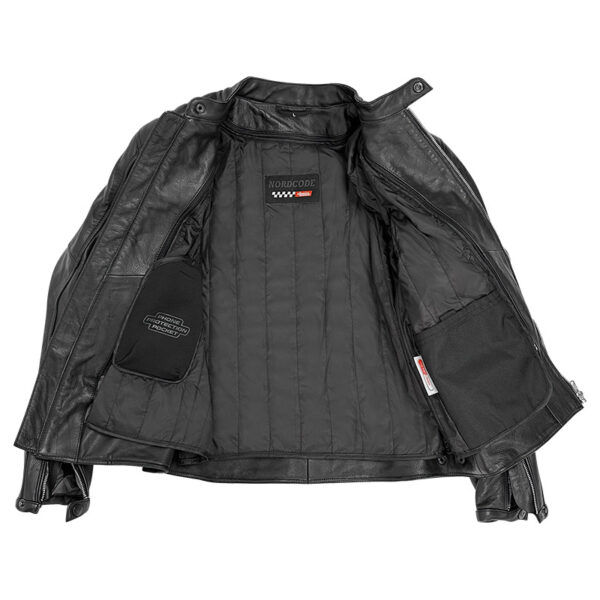 NORDCODE ΜΠΟΥΦΑΝ REBEL ΔΕΡΜΑΤΙΝΟ OVERSIZE ΜΑΥΡΟ