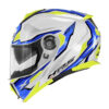ΚΡΑΝΟΣ GIVI X27 SECTOR WHITE / BLUE / YELLOW