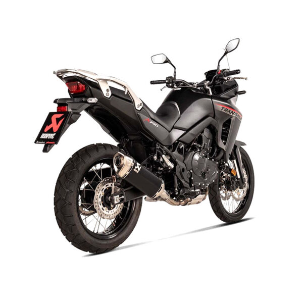 ΤΕΛΙΚΟ AKRAPOVIC STREET LEGAL BLACK S-H7SO6-HRTB HONDA 750 TRANSALP 2023