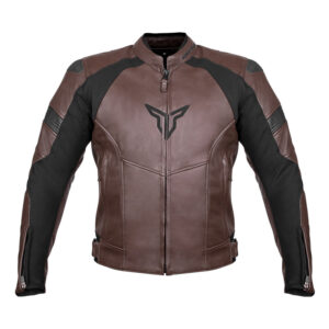 NORDCODE ΜΠΟΥΦΑΝ RACER ΔΕΡΜΑΤΙΝΟ OVERSIZE ΚΑΦΕ / ΜΑΥΡΟ