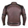 NORDCODE ΜΠΟΥΦΑΝ RACER ΔΕΡΜΑΤΙΝΟ OVERSIZE ΚΑΦΕ / ΜΑΥΡΟ