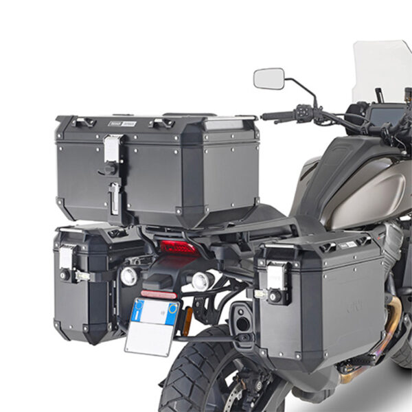 ΒΑΣΕΙΣ ΠΛΑΙΝΩΝ ΒΑΛΙΤΣΩΝ GIVI PLO8400CAM HARLEY DAVIDSON PAN AMERICA 1250 '21-'23