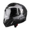 ΚΡΑΝΟΣ PILOT ALPHA SV ΜΑΥΡΟ / ΓΚΡΙ ΜΑΤ + EXTRA VISOR