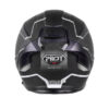 ΚΡΑΝΟΣ PILOT ALPHA SV ΜΑΥΡΟ / ΓΚΡΙ ΜΑΤ + EXTRA VISOR