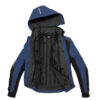 SPIDI ΜΠΟΥΦΑΝ HOODIE ARMOR H2OUT ΜΑΥΡΟ / ΜΠΛΕ 022