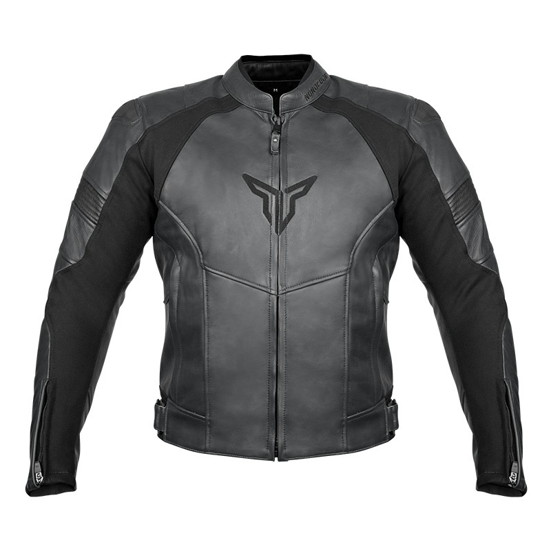 NORDCODE ΜΠΟΥΦΑΝ RACER ΔΕΡΜΑΤΙΝΟ OVERSIZE ΜΑΥΡΟ