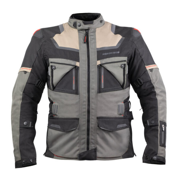 NORDCODE ΜΠΟΥΦΑΝ ADVENTURE EVO 24 OVERSIZE ΓΚΡΙ / ΛΑΔΙ / ΑΜΜΟΥ