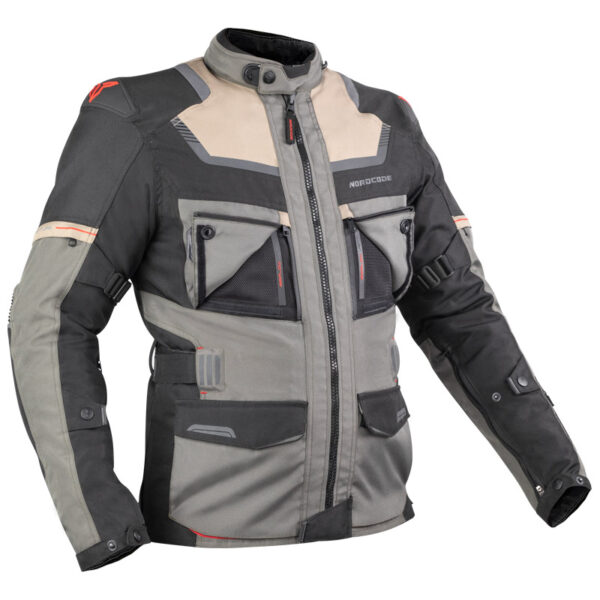 NORDCODE ΜΠΟΥΦΑΝ ADVENTURE EVO 24 OVERSIZE ΓΚΡΙ / ΛΑΔΙ / ΑΜΜΟΥ