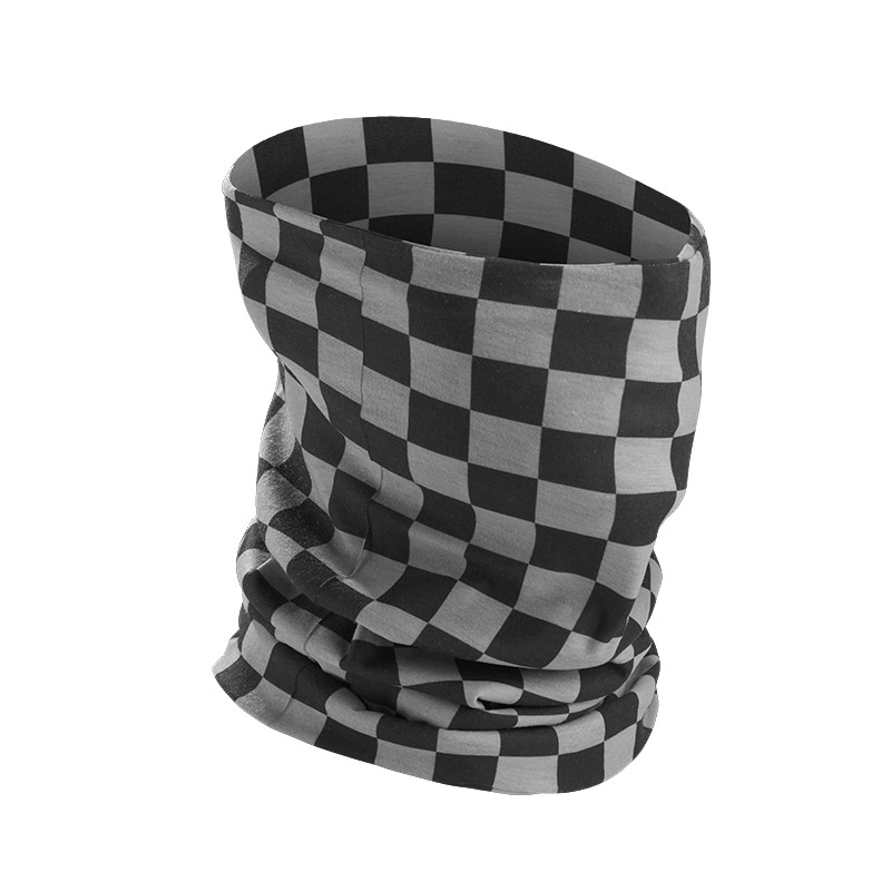 ΦΟΥΛΑΡΙ NOX NECKTUBE CHECKERBOARD ΜΑΥΡΟ