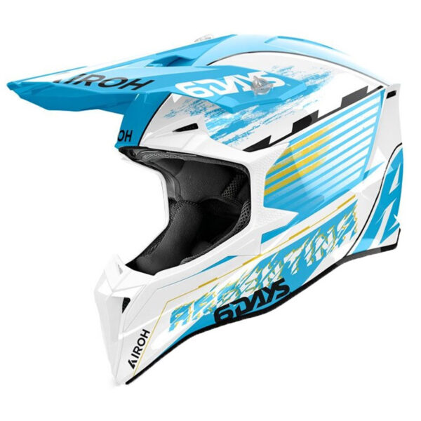 ΚΡΑΝΟΣ AIROH WRAAAP SIX DAYS ARGENTINA 23 GLOSS