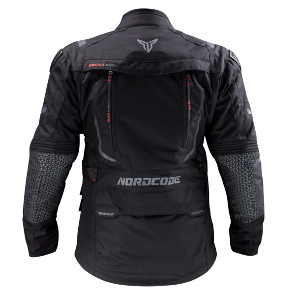 NORDCODE ΜΠΟΥΦΑΝ DAKAR EVO II OVERSIZE ΜΑΥΡΟ