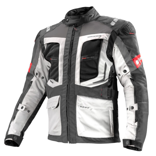 NORDCODE ΜΠΟΥΦΑΝ DAKAR EVO II OVERSIZE ΜΑΥΡΟ / ΓΚΡΙ